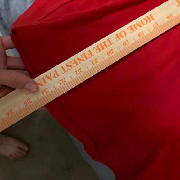 Lauren Ralph Lauren Women’s Unique Red Longsleeve XL 100% Cotton Blouse NWOT - Picture 6 of 11